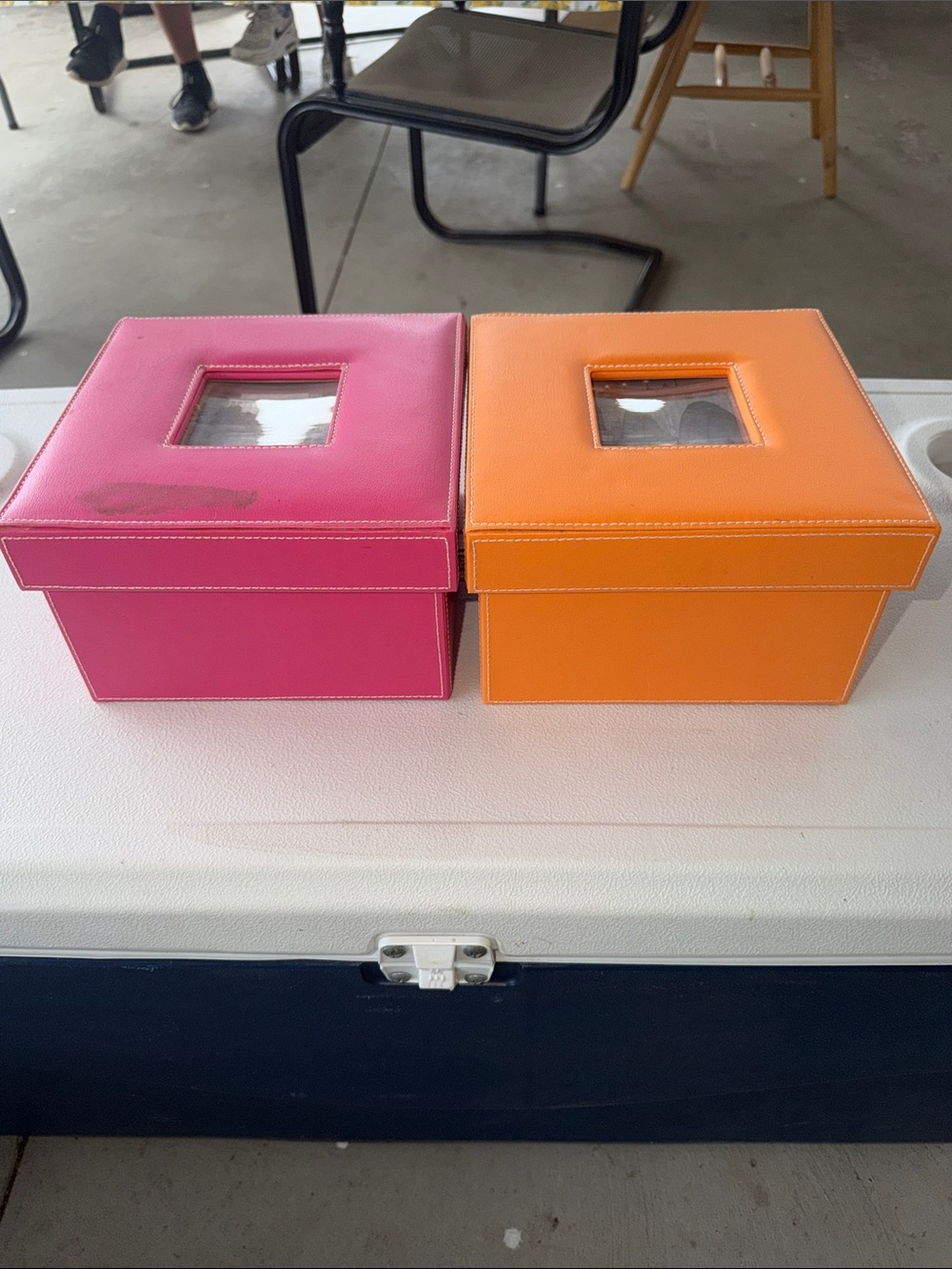 Photo Storage Boxes With Photo Display Top - Picture 2 of 4